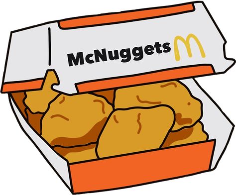 #mcdonalds #nugget #chickennuggets #aesthetic #cute #orangeaesthetic #mcnuggets #white #yellow #freetoedit Mcdonalds Nuggets, Mcdonalds Chicken, Cute Food Drawings, Paper Animals, Orange Aesthetic, Food Stickers, Chicken Humor, Cute Easy Drawings, Food Drawing