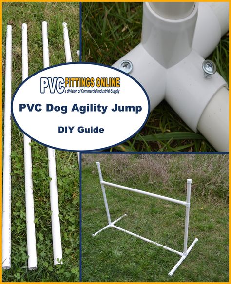 PVC Dog Hurdle Jump – DIY Guide Dog training helps a dog and its owner bond. Begin that training by making a hurdle jump for your dog with these simple instructions! Volleyball Techniques, Dog Agility Diy, Dog Agility Course Diy, Dog Agility Course, Dog Training Equipment, Volleyball Stuff, Dog Obedience Training, Training At Home, Dog Diy