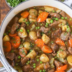 Easy Beef Stew Recipe PREP TIME 10 minutes COOK TIME 1 hour 10 minutes TOTAL TIME 1 hour 20 minutes SERVINGS 16 servings AUTHOR Holly Nilsson This easy beef stew recipe is a family favorite. Tender veggies and beef in a rich brown broth! Ingredients 4 pounds stewing beef trimmed and cubed 6 tablespoons flour 1 teaspoon garlic powder 1 teaspoon salt 1 teaspoon black pepper 6 tablespoons olive oil 2 onion chopped 1 cup red wine optional 12 cups beef broth 6 tablespoons tomato paste 2 teaspoon Vegetable Soups, Spend With Pennies, Korean Beef, Taco Casserole, Homecooked Meals, Beef Stew Recipe, Winter Comfort, Stew Recipe, Dinner Meals