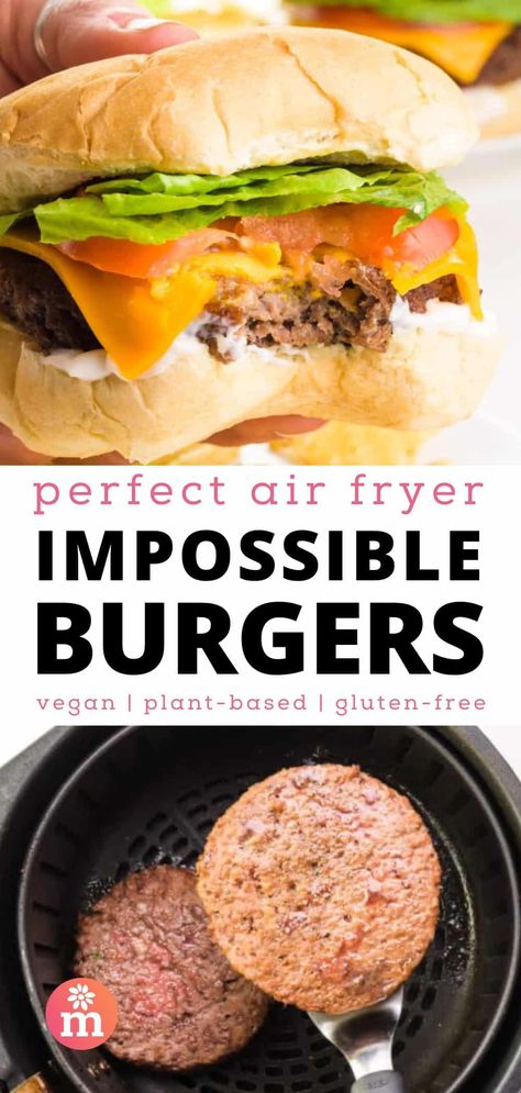 Veggie Burger Patties, Lentil Burgers, Vegan Keto Recipes, Veggie Burgers Recipe, Vegan Dinner Recipes Easy, The Best Burger, Impossible Burger, Plant Based Burgers, Vegan Grilling