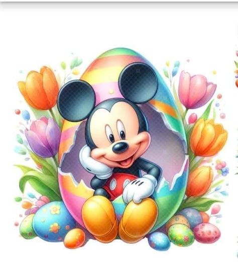 Mickey Easter, Disney Best Friends, Disney Clipart, Mickey Love, I Love Disney, Mickey Mouse Minnie Mouse, Cute Animals Images, Mickey And Minnie Mouse, Love Me Forever