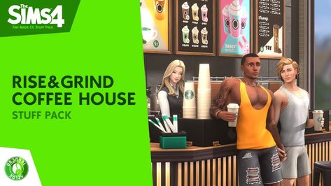 The Sims 4 Rise&Grind Coffee House - CC Stuff Pack | littledica on Patreon Sims 4 Boba Shop Cc, Sims4 Coffee Shop, Coffee Shop Cc Sims 4, Sims 4 Espresso Machine, Coffee Cc Sims 4, Sims Coffee Shop, Sims 4 Cafe Cc Patreon, Sims 4 Coffee Machine Cc, Sims 4 Cc Cafe Furniture