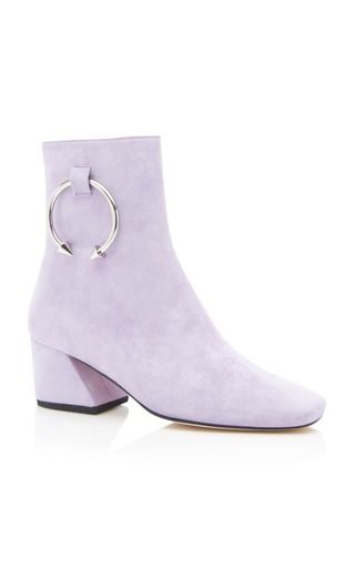 Dorateymur boot Best Shoes For Travel, Pantone Color, Suede Booties, Grey Fashion, Red Purple, Moda Operandi, Nice Shoes, Autumn Winter Fashion, Fashion Collection