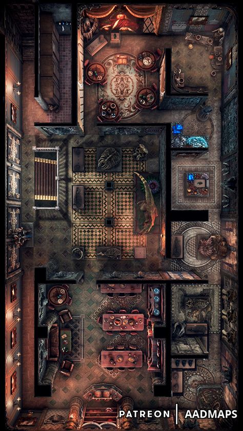 Dnd Auction House Map, Dnd Heist Map, Dnd Museum Battle Map, Keys From The Golden Vault, Museum Dnd Map, Dnd Magic School Map, Museum Battlemap, Dnd Steampunk City Map, Dnd Castle Interior Map