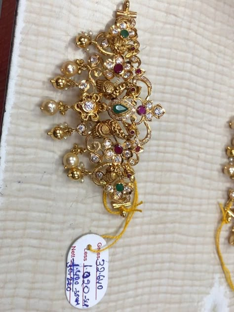 2 In 1 Bajuband, Nadumu Golusu Designs, Temple Jewellery Earrings, Gold Bridal Necklace, Choker Designs, Bridal Jewellery Design, Gold Jewelry Simple Necklace, Antique Jewellery Designs, Beautiful Gold Necklaces