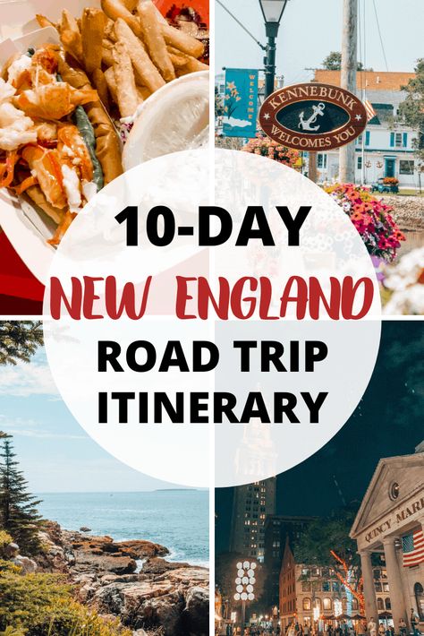 England Road Trip Itinerary, England Road Trip, Maine Road Trip, England Vacation, Maine Trip, Vermont Vacation, Vacay Ideas, England Travel Guide, New England Road Trip