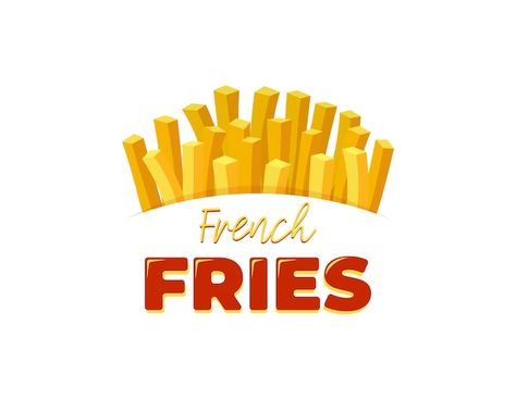 French fry Vectors & Illustrations for Free Download | Freepik French Fries Logo, French Fries Illustration, Restaurant Banner, Potato Fry, Advertising Poster Design, Fish Sketch, 23 Summer, French Fry, Food Concept