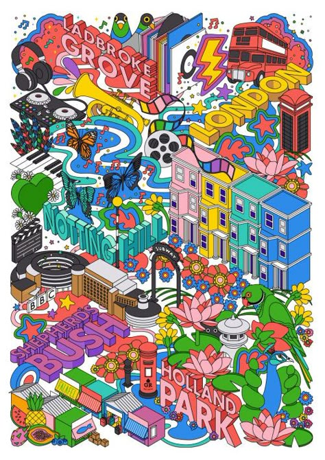 Festival Map Illustration, Event Map Illustration, Isometric Illustration City, Isometric Map Illustration, Isometric Building Illustration, Spectrum Illustration, Carnival Illustration, Festival Map, City Maps Illustration