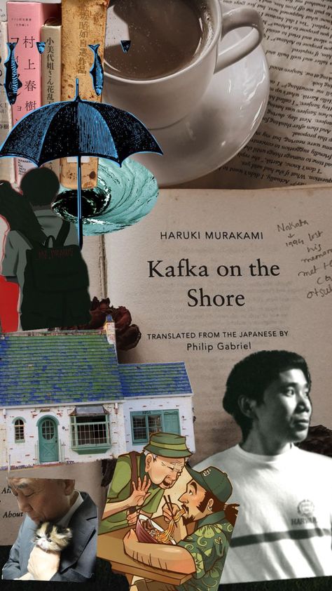 kafka on the shore Murakami Kafka On The Shore, Shore Aesthetic, Haruki Murakami Books, Kafka On The Shore, Haruki Murakami, Literature Books, Your Aesthetic, Creative Energy, Books To Read