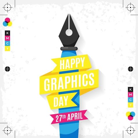 Graphic Day Poster, World Design Day, World Graphics Day, Graphic Day, Graphic Design Business Card, Day Illustration, Graphic Design Course, About World, Learning Graphic Design