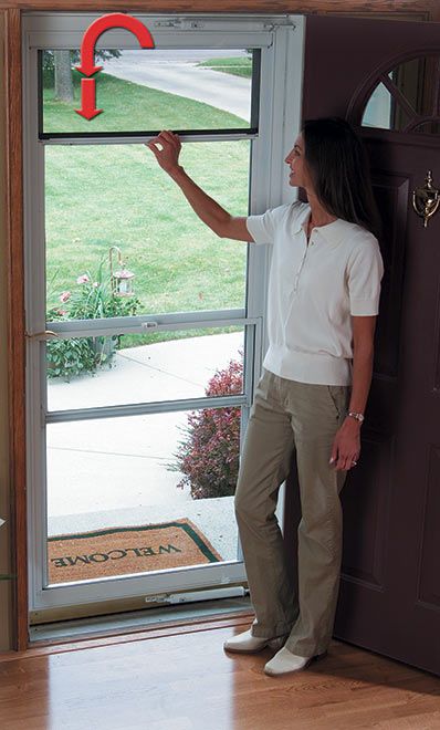 Storm door makeover