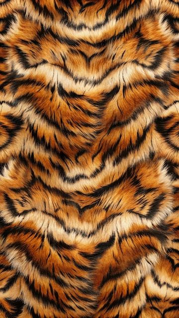 The pattern of the tigers fur is a beautiful pattern | Premium AI-generated image Animal Textiles, Fauna Photography, Tiger Skin Pattern, Tiger Background, Gold Aura, Textile Pattern Texture, Animal Skin Pattern, Animal Texture, Tiger Fur