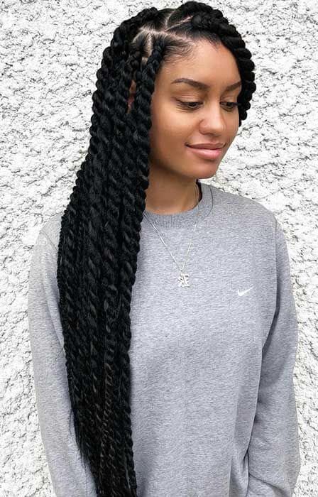 Marley Twist Hairstyles, Marley Twist, Passion Twists, Jumbo Box Braids, Marley Twists, Hair Twist, Twist Braid Hairstyles, Box Braids Styling, Girls Hairstyles Braids