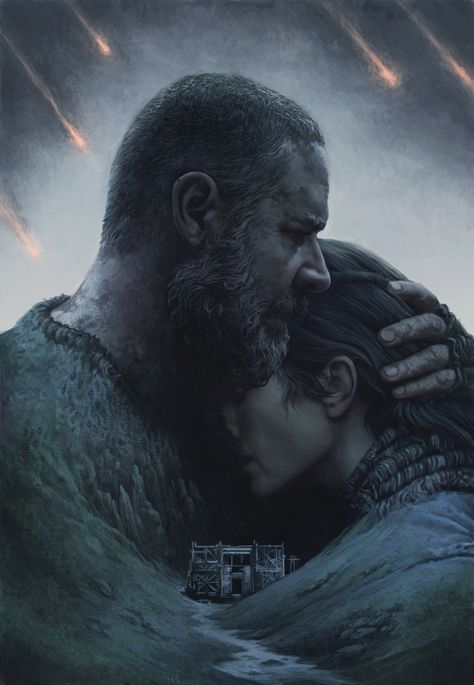 Tea at Trianon: Noah (2014): My Thoughts on the Film Yuri Shwedoff, Noah Movie, Polish Movie Posters, Post Apocalyptic Art, Superhero Poster, Academic Art, Alternative Movie Posters, Russian Artists, Fantastic Art