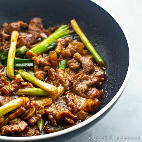 Mongolian Lamb Recipe, Lamb Stir Fry Recipes, Spices Chart, Spicy Mongolian Beef, Lamb Stir Fry, Mongolian Beef Recipe, Marinated Lamb, Mongolian Beef Recipes, Malai Kofta