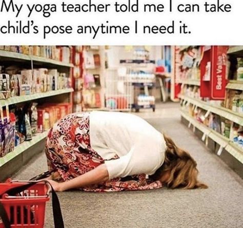 Yoga Memes Funny, Yoga Meme, Yoga Humor, Yoga Inspiration Photos, Yoga For All, Yoga For Balance, Yoga Tutorial, Body Challenge, Power Yoga