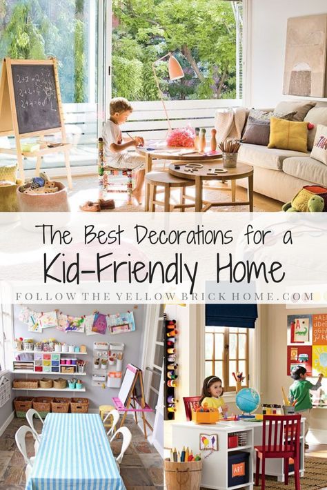 Kid-Friendly Decorating Ideas Family Friendly Decor, Scandinavian Family Home, Family Room Design Kid Friendly, Toddler Friendly Living Room Ideas, Kid Friendly Apartment Ideas, Kid Friendly Basement Ideas, Kid Friendly Home Design, Kid Friendly Interior Design, Kid Friendly Home Decor