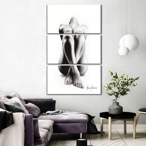 Embrace Femininity, Bouidor Photography, Multi Panel Canvas, Bedroom Art, House Stuff, Wall Art Painting, Home Office Decor, Bedroom Wall, Artwork Painting