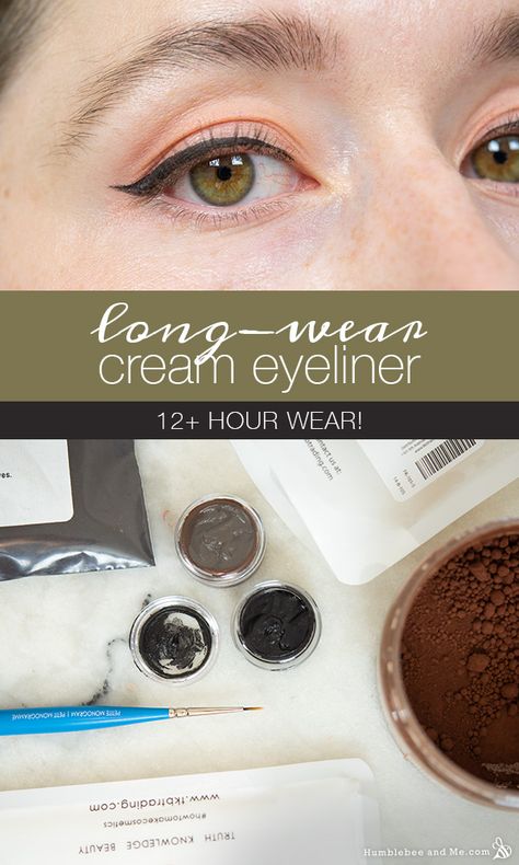 Homemade Eyeliner, Eyeliner Diy, Brown Gel Eyeliner, Make Your Own Makeup, Homemade Makeup, Lotion Recipe, Cream Eyeliner, Waterproof Liquid Eyeliner, Brown Eyeliner