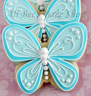 Savor Summer Cookies Butterfly Cookies, Spring Cookies, Sugar Cookie Designs, Summer Cookies, Pretty Cookies, Cookie Frosting, Fancy Cookies, Creative Cookies, Beautiful Cookies