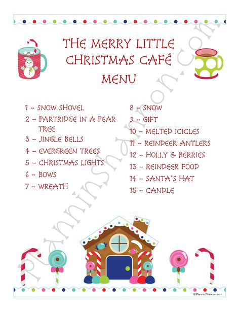 Christmas Cafe, Mystery Dinner Party, Christmas Mystery, Family Lunch, Mystery Dinner, Reindeer Food, Answer Sheet, April Fool's Day, Fools Day