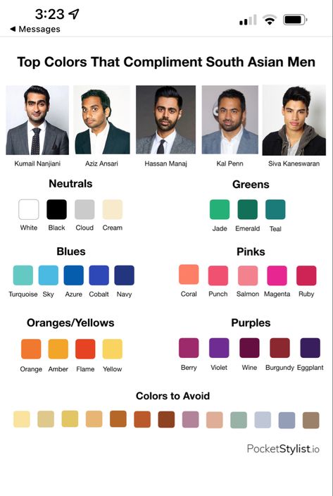 My coloring is like the guy on the far right Teal Green Outfit Men, Tan Skin Color Palette Clothes, Outfit For Brown Skin, Dusky Skin, Guys Fashion Casual, Denim Jeans Outfit, Mens Smart Casual Outfits, Guys Fashion, Dark Skin Men