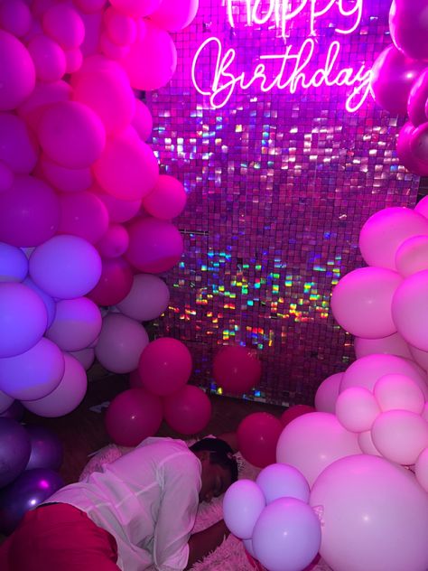 Hot Pink And Silver Disco Party, Pink Neon Birthday Party, Pink Dance Party, Pink Glow Party, Neon Pink Birthday Party, Pink Y2k Party, Pink Neon Party, Neon Pink Party, Pink Disco Party