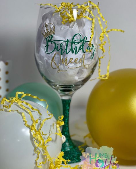 Scorpio Birthday, Birthday Wine Glass, Custom Wine Glass, Personalized Wine Glass, Birthday Wine, Birthday Queen, Glitter Glass, Personalized Wine, Custom Wine