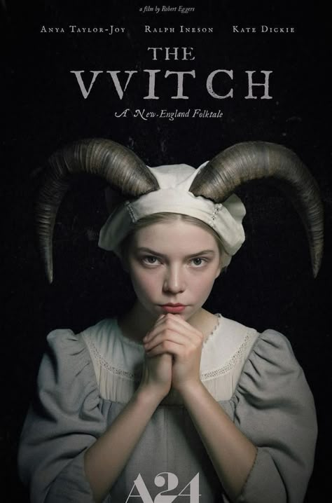 Witch Movie Poster, The Witch Poster, The Witch Movie, The Vvitch, Terror Movies, Movies Art, Film Horror, Tag Friends, Horror Posters