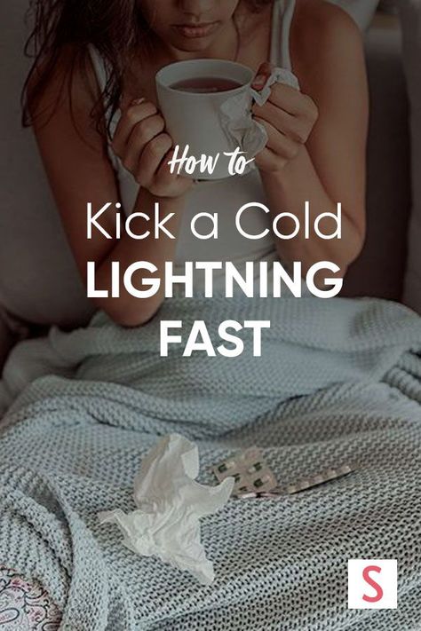 Kick A Cold Fast, Cold Lighting, Cold Remedies Fast, Best Cough Remedy, Get Rid Of Cold, Head Cold, Medical Lab, Sick Remedies, Cold Sores Remedies