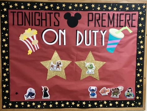 Whos On Duty Board Ra, Ra On Duty Board, Ra Duty Board Ideas, Ra Duty Board, Resident Assistant Boards, Door Decs Ra, Disney Bulletin Boards, Residence Life Bulletin Boards, Res Life Door Decs