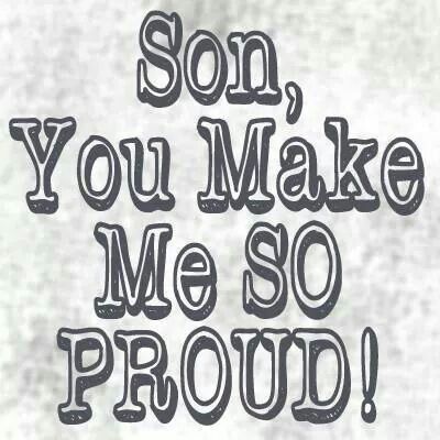 I am very proud of you son. I love how intelligent my boys are. Pretty bad a 5 & 10 yr old acts civil and more of an adult than you are. Son Proud Of You Quotes, Proud Of You Quotes Son, Proud Of You Son, Proud Of My Son Quotes, Love My Son Quotes, Mother Son Quotes, Love My Kids Quotes, Love My Son, Son Quotes From Mom