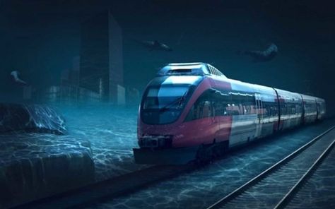 #India's #New #Bullet #Train Will #Travel #Under #Water http://goo.gl/6rfeTv  via @TravChek Utopian Society, Metro Rail, Bawah Air, Under The Water, Train Route, Speed Training, Dubai Travel, Under Water, Ningbo