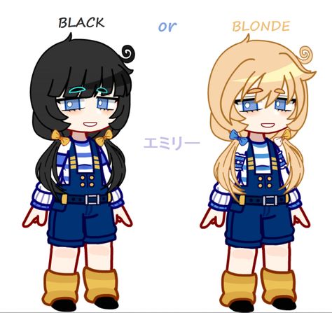 Cassidy Fnaf Gacha Club Oc, Blonde Hair Gacha Club, Gacha Club Blonde Hair Ideas, Gacha Club Oc Ideas Hair, Gacha Hair Styles, Gacha Oc Hair Ideas, Gacha Hair Ideas, Gacha Hair, Fnaf Gacha