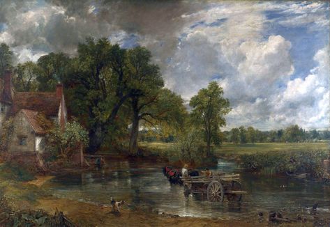 Landscapes of the Sublime The Hay Wain, John Constable Paintings, John William Godward, John Constable, Istoria Artei, Georges Seurat, Hieronymus Bosch, Peter Paul Rubens, William Turner