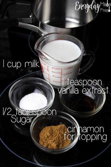 Vanilla Steamer Recipe Starbucks, Steamer Drink Recipes, Milk Steamer Recipes, Vanilla Steamer, Champagne Cocktails Easy, Steamed Milk At Home, Starbucks Vanilla Bean Frappuccino, Milk Steamer, Caffeine Free Drinks