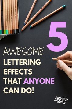 Hand Lettering Numbers, Lettering Artwork, Handlettering Inspiration, Lettering For Beginners, Alfabet Font, Artsy Crafts, Letter Fonts, Hand Lettering For Beginners, Design Alphabet