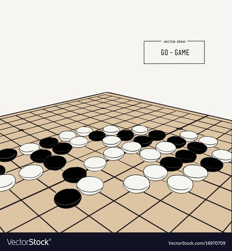 Go Game Chinese, Board Game Graphic Design, Chinese Chess, Illustrated Board Game, Chinese Go Board Game, Chinese Board Games, Hikaru No Go, Go Game, Parsons School Of Design