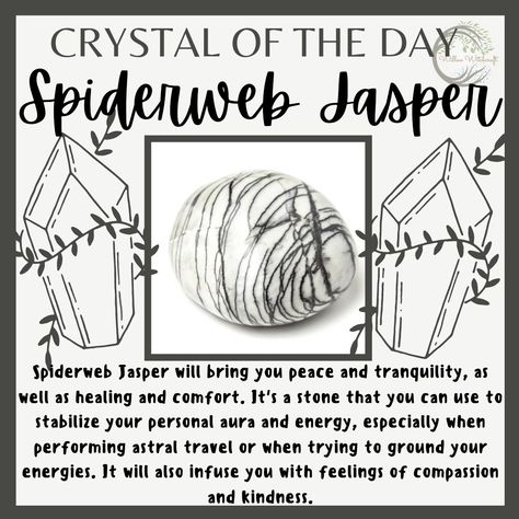 Spiderweb Jasper Meaning, Crystal Powers, Witch Stones, Spiderweb Jasper, Spider Web Jasper, Crystal Identification, Crystal Tips, Jasper Meaning, Agate Meaning