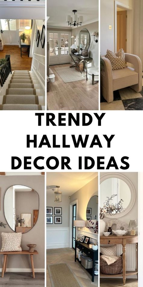 ✨ Stunning Hallway Decor Ideas to Elevate Your Space ✨
Make a lasting first impression with stylish hallway decor! Add a statement mirror, chic console table, and elegant lighting for a cozy yet sophisticated look. Perfect for small or grand entryways! 🚪🏡 Stunning Hallway, Chic Console Table, Hallway Decor Ideas, Statement Mirror, Grand Entryway, Hallway Decor, Elegant Lighting, Hallway Decorating, First Impression