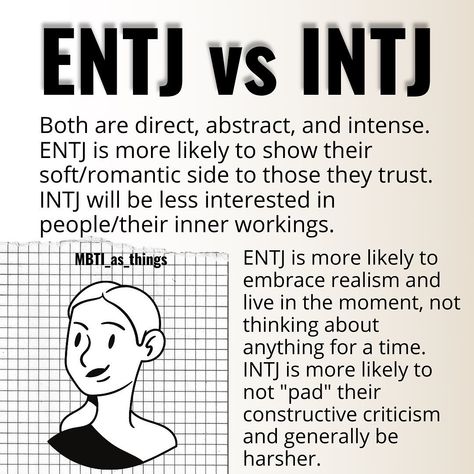 Xntx Mbti, Entj Vs Intj, Mbit Personalities, Character Personality Traits, Entj Relationships, Mbti Entj, Entj Personality, Mbti Zodiac, Intj Entj