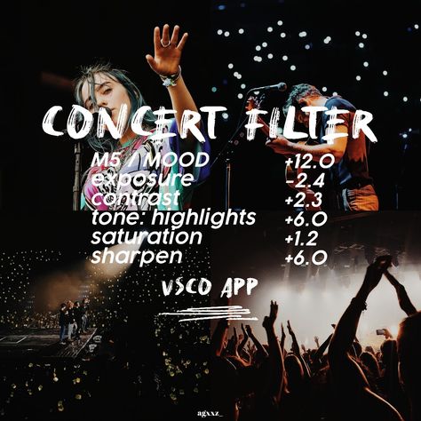 Gym Filters Vsco, Vsco Filter For Night Pictures, Vsco Concert Filter, Vsco Night Edit, Night Out Filter, Vsco Night Filter, Night Life Filter, Vsco Photo Edits, Vsco Filter Presets