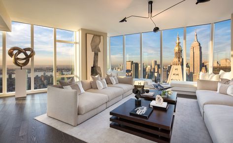 Tall glass: inside Madison Square Park Tower | Wallpaper* Apartamento New York, Appartement New York, Apartment View, New York Loft, Apartment Luxury, 아파트 인테리어, New York Apartment, Nyc Apartment, Dream Apartment