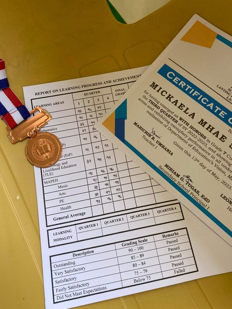 Awarding Academic Achievements Aesthetic, Medals And Certificates Aesthetic, Academic Awards Aesthetic, Manifest Academic Success, With Honors Certificate, Academic Validation Manifest, Best Student Award, Academic Awards, Funny Quotes Tumblr