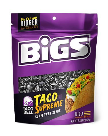 02 Taco Bell Taco Supreme Taco Bell Seasoning, Taco Bell Order, Sunflower Seeds Flavors, Taco Bell Burrito Supreme, Taco Bell Logo, Taco Bell Soft Taco, Bacon Salt, Taco Bell, Group Meals