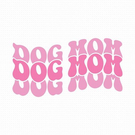 Dog Cricut Ideas, Pink Cricut Projects, Pink Svg Free, Dog Mom Shirt Svg, Dog Mom Designs, Dog Mom Cricut Projects, Dog Mom Png, Dog Mama Svg, Dog Mom Shirt Ideas