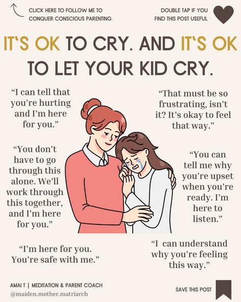 Learn to deal with your child's big emotions the HEALTHY WAY with 'The Amai T Method of Conscious Parenting' & become the parent your child NEEDS. ✅ Order your copy today! Conscious Parenting Tips, Bonding Quotes, Healthy Parents, Family Therapy Activities, Slow Parenting, Parenting Lessons, Big Emotions, Parenting Preteens, Mommy Moments