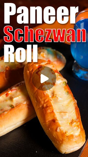 67K views · 3.3K likes | Tarla Dalal Recipes on Instagram: "paneer schezuan bread roll recipe | stuffed schezuan paneer roll | cheesy bread roll |

Preparation Time: 15 mins  Baking Time:  11 to 13 minutes  Baking Temperature:  200°c (400°f)  Cooking Time: 0 mins  Total Time: 28 mins  Makes 4 rolls.

Ingredients

To Be Mixed Into A Stuffing
3/4 cup chopped paneer (cottage cheese)
6 tbsp chopped coloured capsicum
5 tbsp chopped onions
5 tbsp schezwan sauce
5 tbsp mayonnaise
1 tsp dry red chilli flakes (paprika)
1 tsp dried mixed herbs
salt to taste

Other Ingredients
4 hot dog rolls
1/4 cup melted butter
8 tbsp grated processed cheese

For Serving
tomato ketchup.

#paneerschezuanbreadroll #paneer #breadroll #snack #reels" Paneer Roll, Bread Roll Recipe, Hot Dog Rolls, Schezwan Sauce, Bread Rolls Recipe, Cheesy Bread, Hot Dog Recipes, Loaf Recipes, Bread Roll