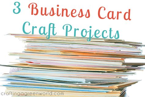 Ways to Upcycle Business Cards Recycling Business, Handmade Business Cards, Business Postcards, Repurposing Ideas, Art Business Cards, Vintage Business Cards, Recycle Bin, Upcycled Projects, Family Scrapbook