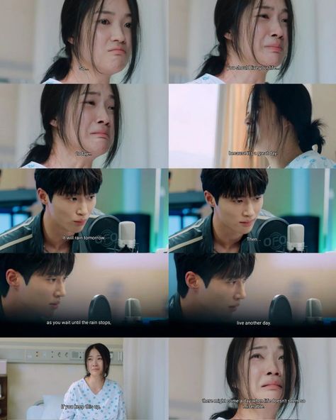 "you should live your life today bcs it's great day. it'll rain tomorrow. as you wait until the rain stops live another day. if you keep this up there might come a day when life doesn't seem so miserable" this drama about to give best comfort 😫🫶🏻 #LovelyRunner #hyeyoon #kimhyeyoon #wooseok #byeonwooseok 𝒑𝒂𝒊𝒅 𝒑𝒓𝒐𝒎𝒐𝒕𝒊𝒐𝒏𝒔 /𝑪𝒐𝒍𝒍𝒂𝒃𝒔 / 𝒔𝒉𝒐𝒖𝒕𝒐𝒖𝒕𝒔 𝑨𝒗𝒂𝒊𝒍𝒂𝒃𝒍𝒆 ✔ . . . 𝑭𝒐𝒍𝒍𝒐𝒘 𝒇𝒐𝒓 𝑴𝒐𝒓𝒆 𝒄𝒐𝒏𝒕𝒆𝒏𝒕 . . . ║🚫 𝑵𝑶 𝑹𝑬𝑷𝑶𝑺𝑻 !! ║ . . . #theseraphictales #SERAPHIC . #kdramaedits #kdramareels #kdrama #dram... Lovely Runner, Another Day, Live Your Life, Drama Movies, Live For Yourself, The Rain, Korean Drama, Kdrama, Drama